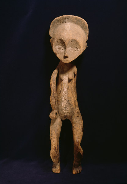 Haengende Figur, Mbole, Kongo / Holz von 