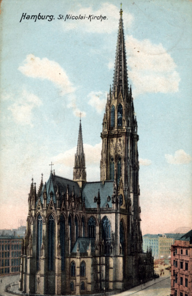 Hamburg, Nikolaikirche von 