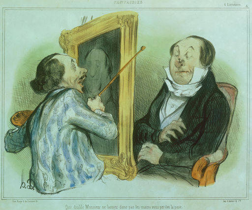H.Daumier, Que diable, Monsieur.... von 