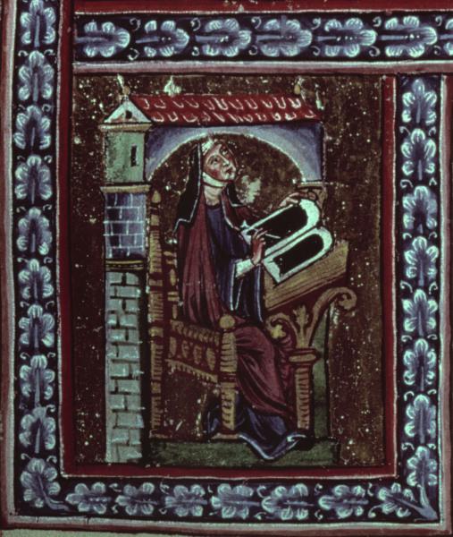 Hildegard von Bingen,  Bildnis