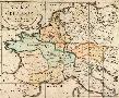 Hist.Landkarte Europa 5.Jh