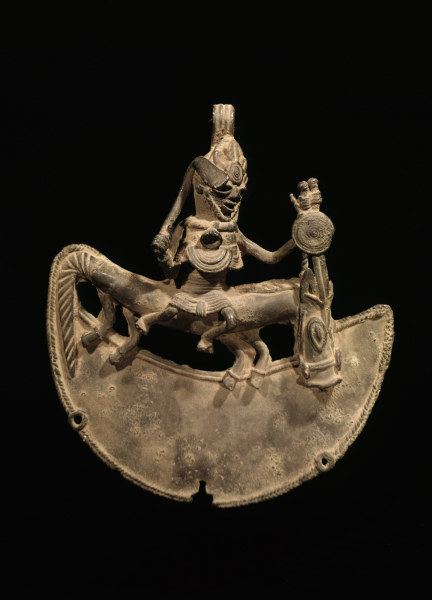 Horse Rider / Benin, Nigeria / Bronze von 