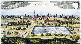 Hildesheim, Stadtansicht 1632