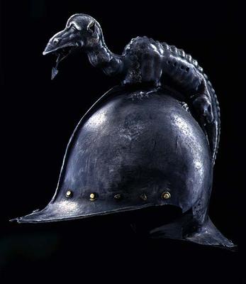 Helmet decorated with a dragon, Italian, c.1500 von 