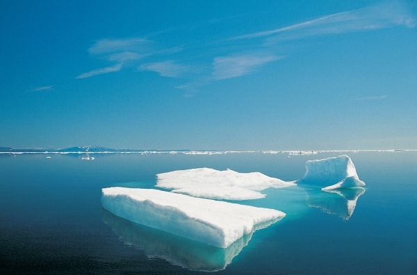 Ice-floe, Baffin Island (photo)  von 