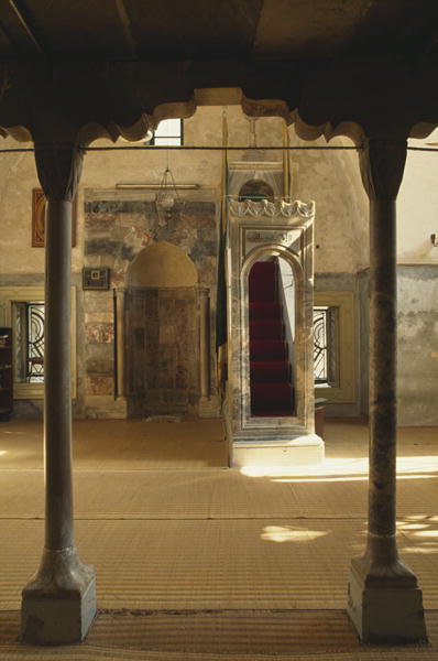 Interior view of Qutaish mosque (photo)  von 