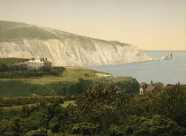 Isle of Wight (England), Photochrom von 