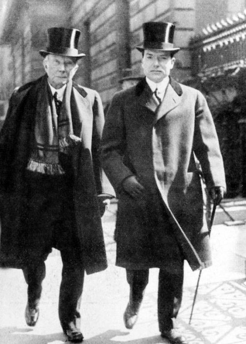 John Davidson Rockefeller American industrialist here with his son John Davidson Rockefeller Jr von 