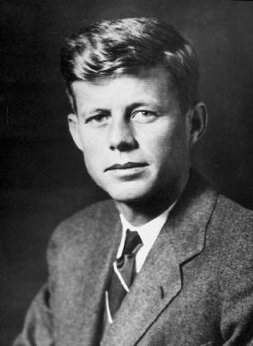 John Fitzgerald Kennedy future American President c. 1940