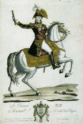 Joachim Murat / Kupferstich 1804