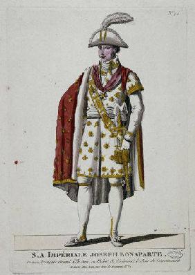Joseph Bonaparte / Kupferstich um 1804