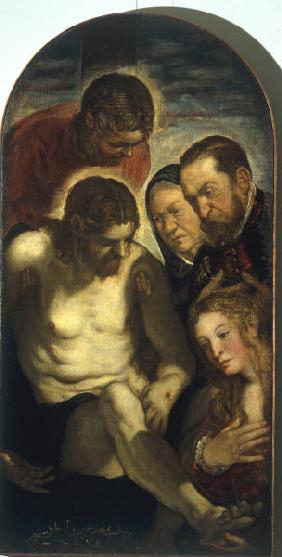 J.Tintoretto, Grablegung Christi