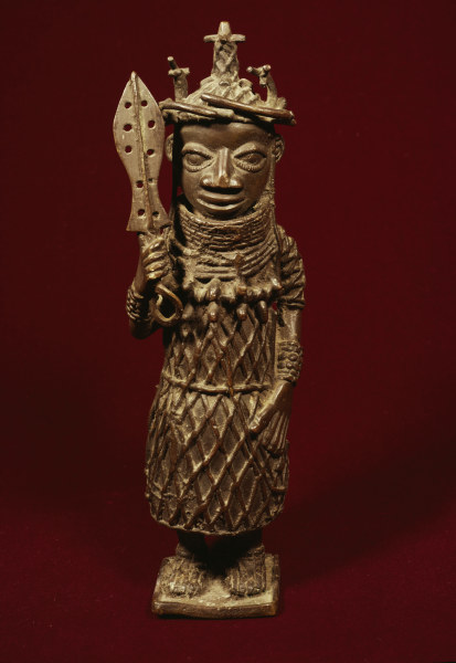 Krieger, Benin, Nigeria / Bronze von 