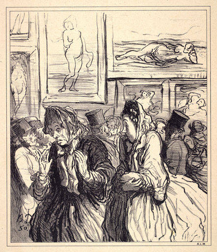 Kunstausstellung, ..des Venus / Daumier von 