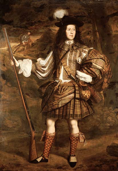A Highland Chieftain: Portrait Of Lord Mungo Murray (1668-1700) von 