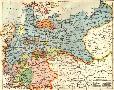 Landkarte des Deutschen Reiches 1903