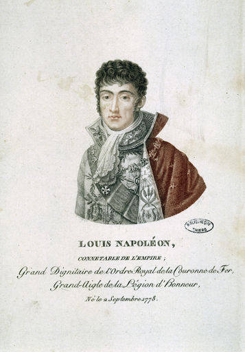 Louis Bonaparte / Punktierstich um 1804 von 