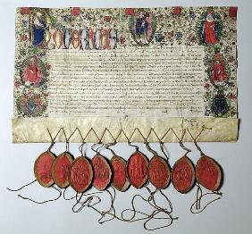 Letter of Indulgence to the Church of St. Nicolas, 22nd June 1484