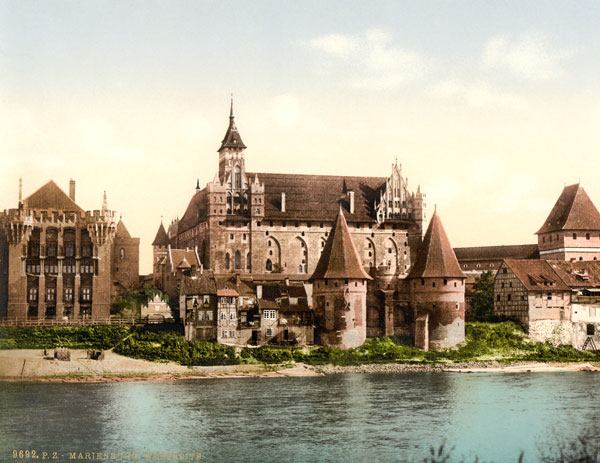 Marienburg von Nordwesten von 