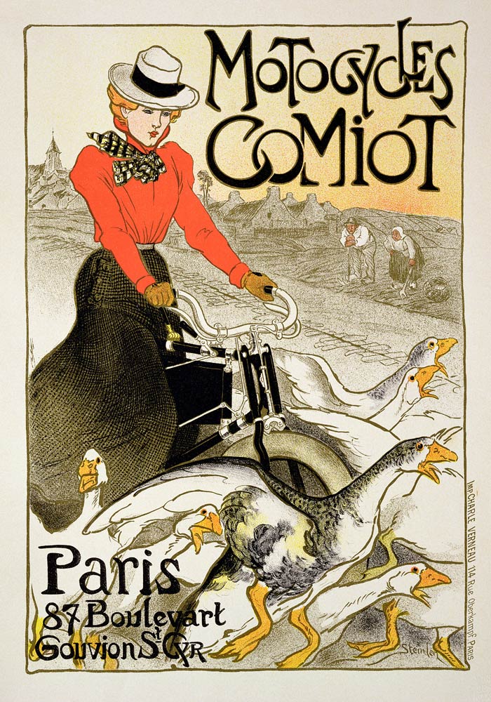 Motocycles Comiot (Werbeplakat) von 
