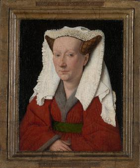 Margarete van Eyck, die Frau des Künstlers 1439