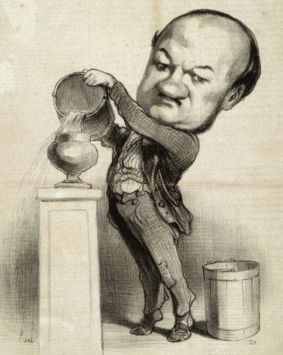 Michel Altaroche / Karik.v.Daumier von 