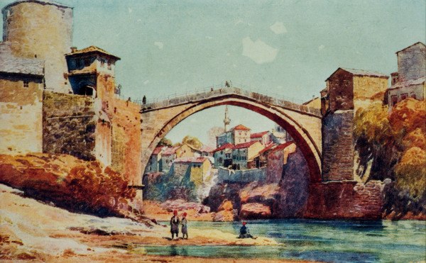 Mostar (Herzegowina), Brücke von 