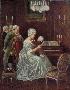 Mozart auf dem Schoß der Maria Theresia