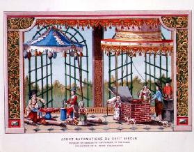 Mechanical toy from Histoire des Jouets by Henri d'Allemagne 19th