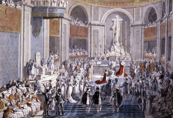 Napoleon, Kroenung 1804 von 