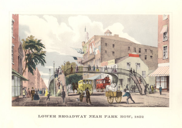 New York, Broadway  1852 von 