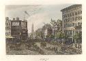 New York, Broadway um 1840