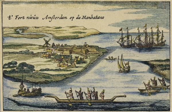 New York, Kupferstich nach 1614 von 