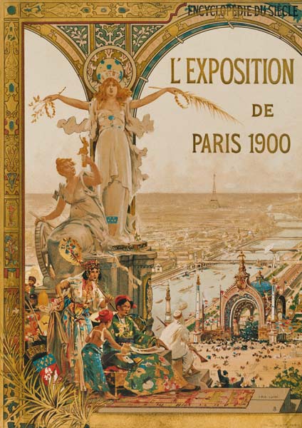Paris, Weltausst.1900, Plakat von 