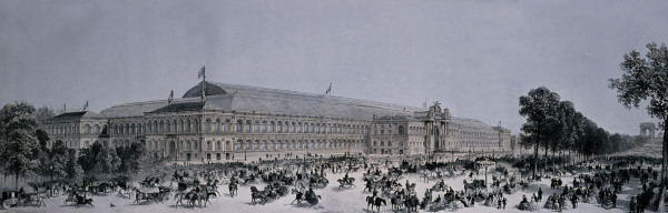 Paris, Palast der Indust.Ausst.1855 von 