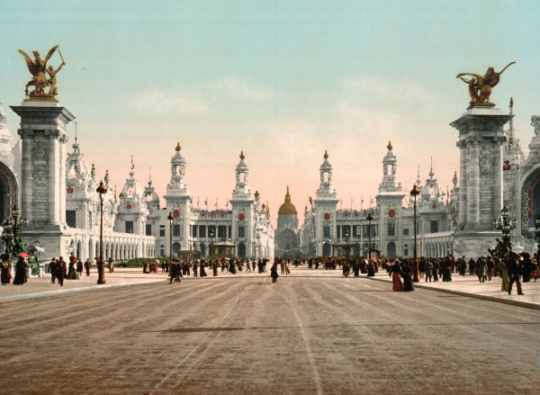 Paris, Weltausst.1900, Esplanade von 