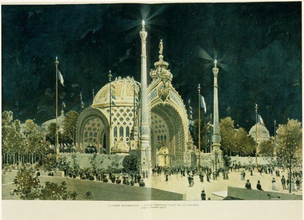 Paris, Weltausst.1900, Pagode de Vishnou von 