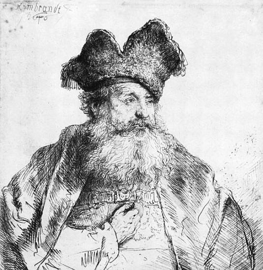 Portrait of an old man von 