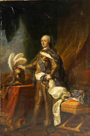 Portrait Of King Louis XV Of France And Navarre von 