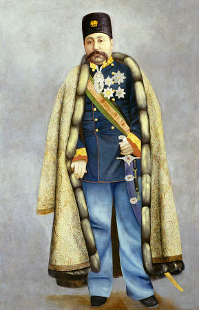 Portrait Of Muzaffar Al-Din Shah Qajar von 