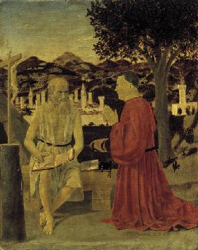 Piero della Francesca, Hieronymus & St.