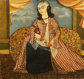 Portrait Of A Young Man Dressed As A Woman