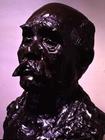 Portrait bust of George Clemenceau (1841-1929) by Auguste Rodin (1840-1917) (bronze) C19th