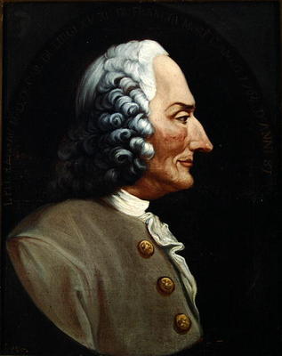 Portrait of Jean-Philippe Rameau (oil on canvas) von 