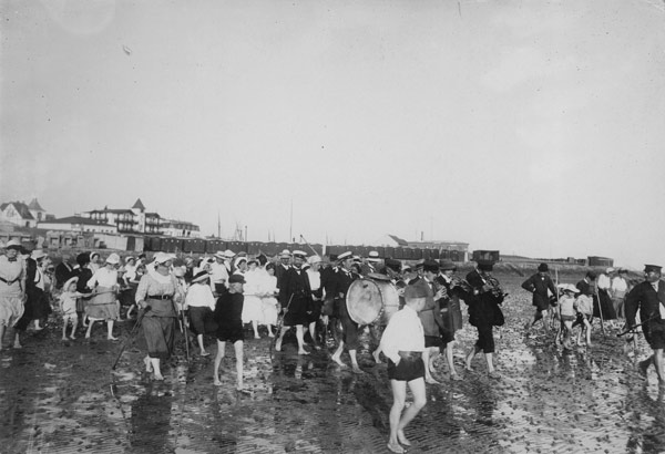 Reise/ Seebad/ Strandleben in Buesum 1910 von 
