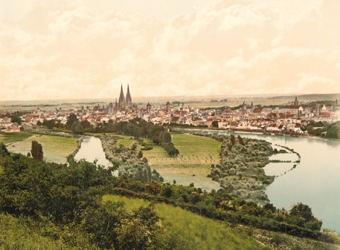 Regensburg, Stadtansicht von 