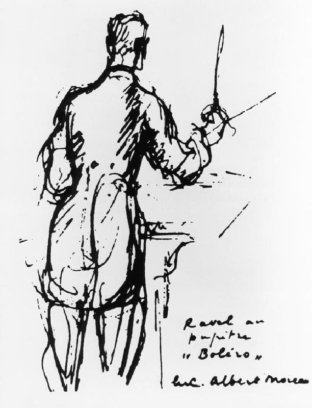 Ravel dirigiert den Bolero von 