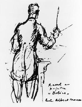 Ravel dirigiert den Bolero