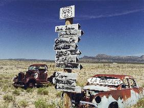 Route 66 which cross United States from Los Angeles to Chicago in 2005
