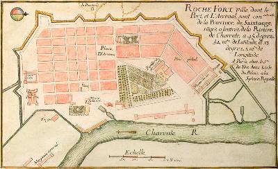 Rochefort, Stadtplan